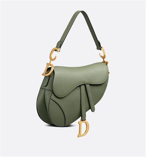 dior grained calfskin saddle bag